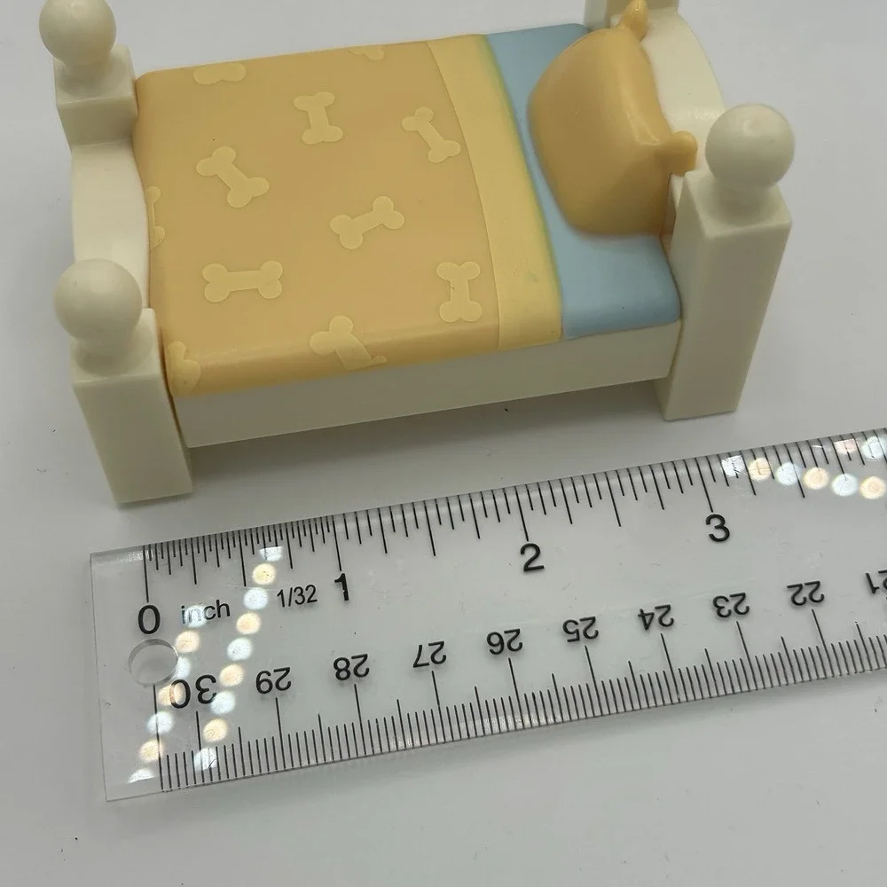 Bluey Dollhouse Furniture Lot 3 Pc Bed Chairs Replacement Accessories Toy